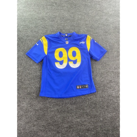 Aaron Donald Jersey Youth Boys Large 14-16 Blue Nike San Diego Chargers Vapor - Picture 1 of 11